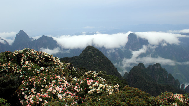 圣堂山风景