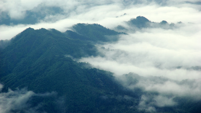 圣堂山风景