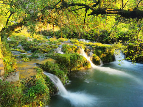 溪水风景