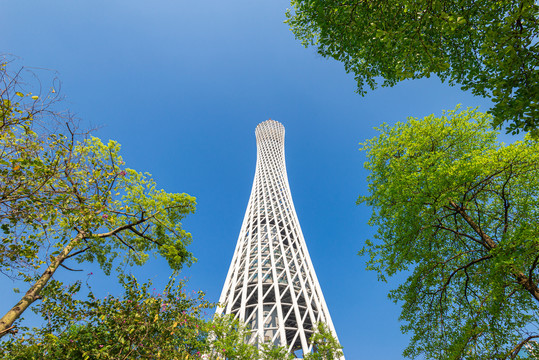 地标建筑广州塔