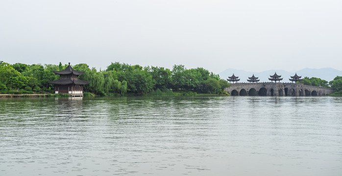 湘湖四亭桥