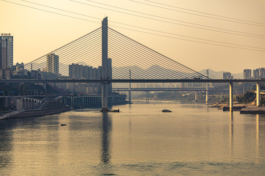 重庆滨江路立体交通之石门大桥
