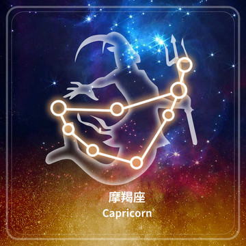 十二星座巨蟹座摩羯座