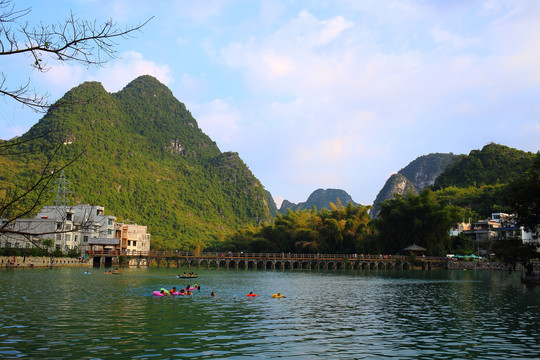 广西布泉河风景