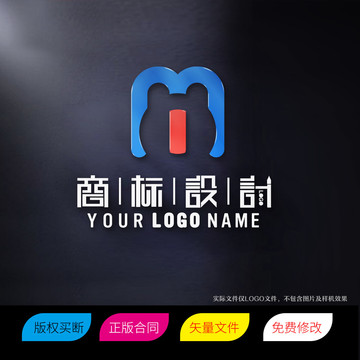 MI字母LOGO