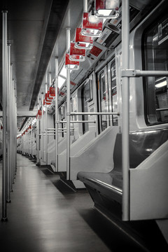 2号线地铁车厢