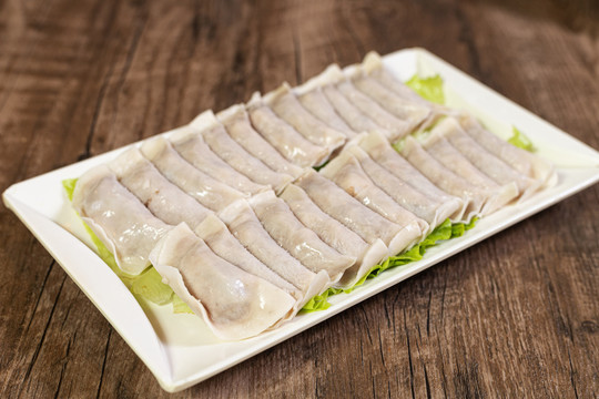 鱼皮饺