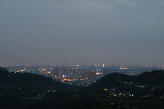 成都夜景