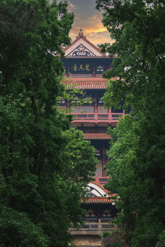 武汉东湖磨山景区楚天台