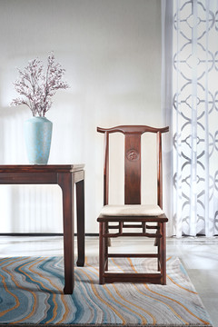 新中式椅子太师椅餐椅实木椅