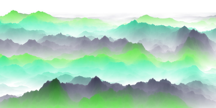 新中式山水
