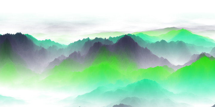 禅意山水画