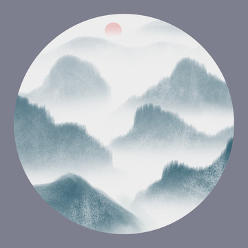 山水画