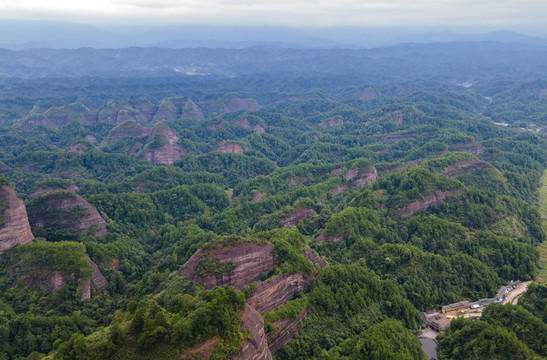 怀化万佛山4A景区航拍