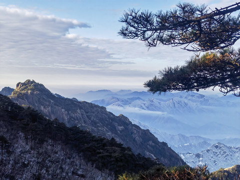 黄山西海瑶台