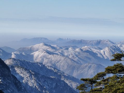 黄山西海瑶台