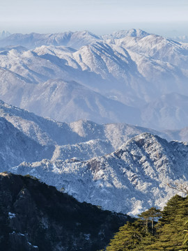 黄山西海瑶台