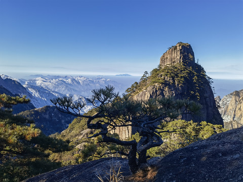 黄山西海瑶台