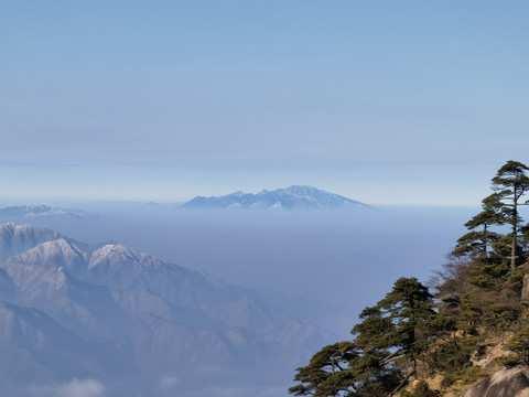 黄山西海瑶台