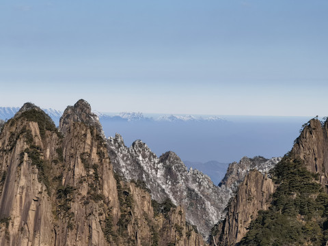 黄山群峰顶