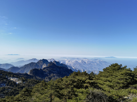 黄山群峰顶