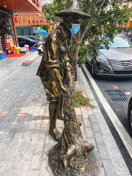 城市街头雕塑