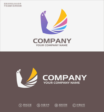 鸟logo凤凰logo