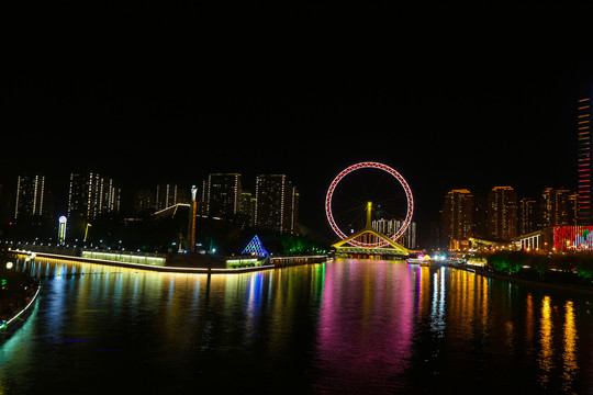 天津夜景