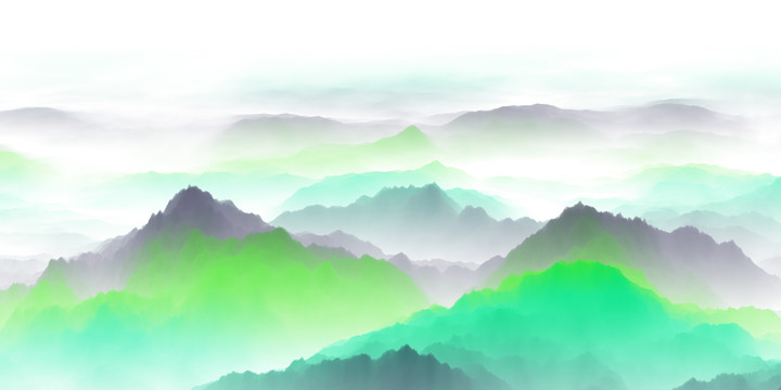 意境山水画