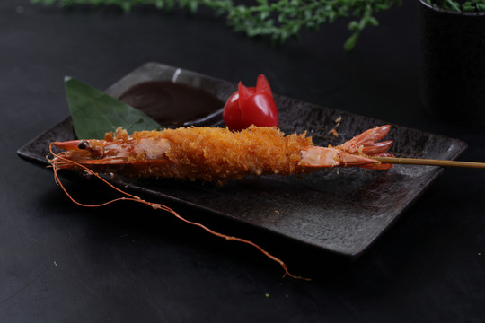 深海大明虾串
