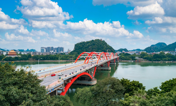 柳州文惠桥城市环境