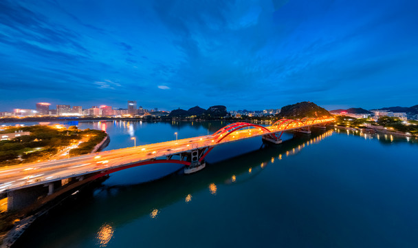 柳州文惠桥夜景