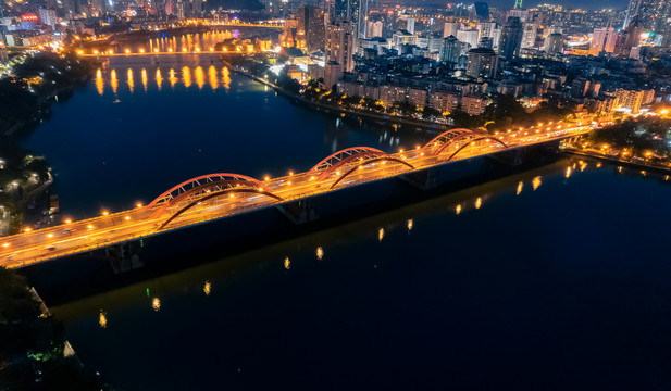 柳州文惠桥夜景