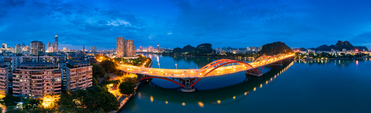 柳州文惠桥夜景