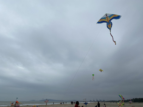 海边风筝