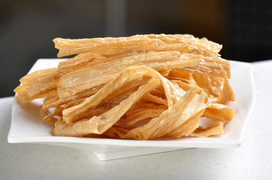 炸腐竹