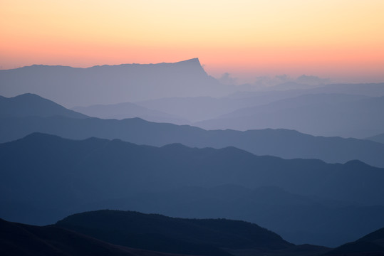 龙头山日出