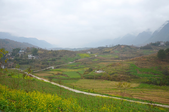 山区乡村道路