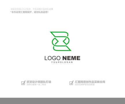 绿色logo设计