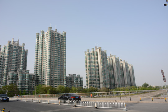 北京高楼居民楼