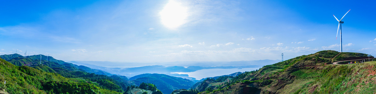 磨豆山全景