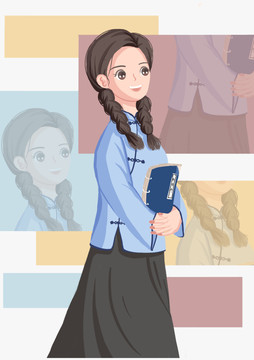 女学生