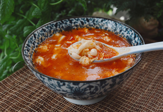 番茄菌菇汤