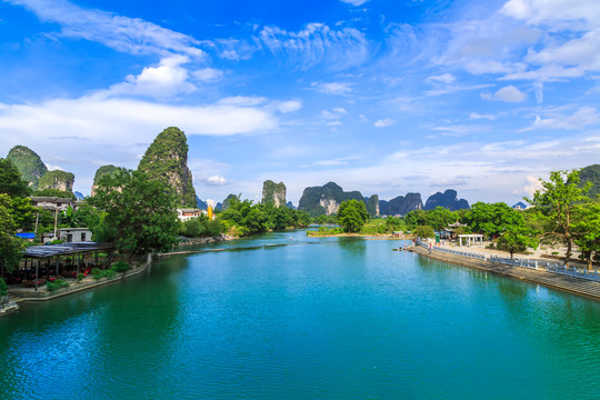 桂林漓江山水风景