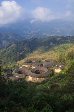 田螺坑竖图风景