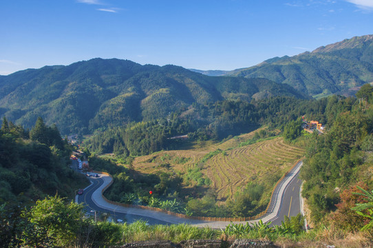 田螺坑旅游公路景观