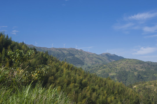 山岭和风能