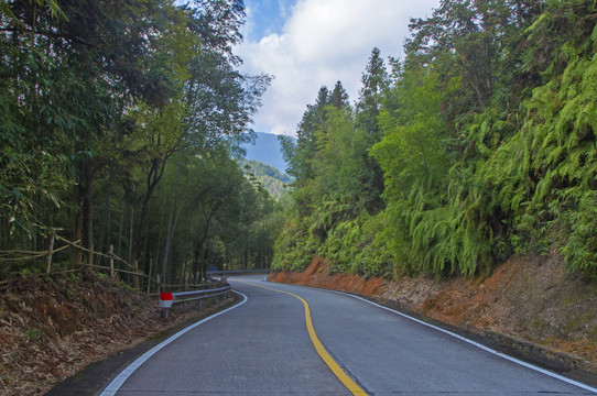 南靖旅游公路风光