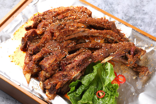 风味羊排