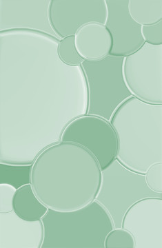 绿色抽象流体底纹背景装饰画